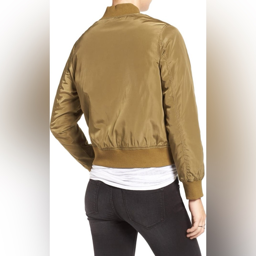 Green Bomber Jacket - Picture 5 of 7